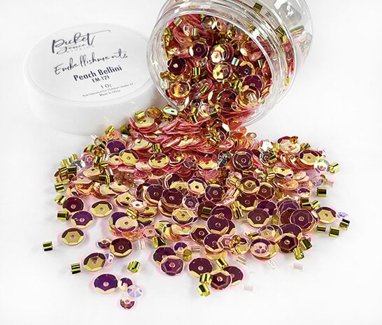 Picket Fence Studios - Embellishments Peach Bellini 1 oz