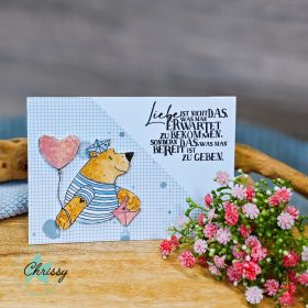 Creative Depot -   Stempelset - Verliebte Bären