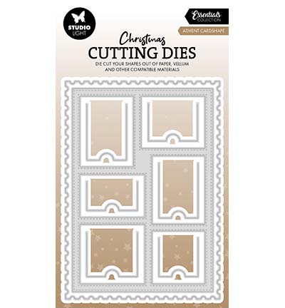 SL Cutting Die - Advent cardshape Essentials nr. 1026