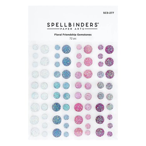 Spellbinders - Floral Friendship Iridescent Gemstones (72pcs)