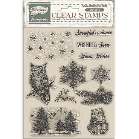 Stamperia - The Owl's House Clear Stamp Stamperia - The Owl's House Clear Stamp