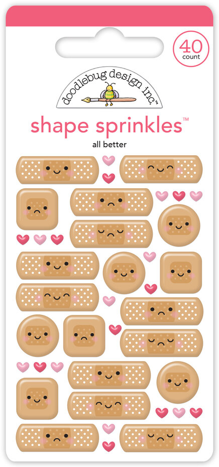 Doodlebug Design - All Better Shape Sprinkles Doodlebug Design - All Better Shape Sprinkles
