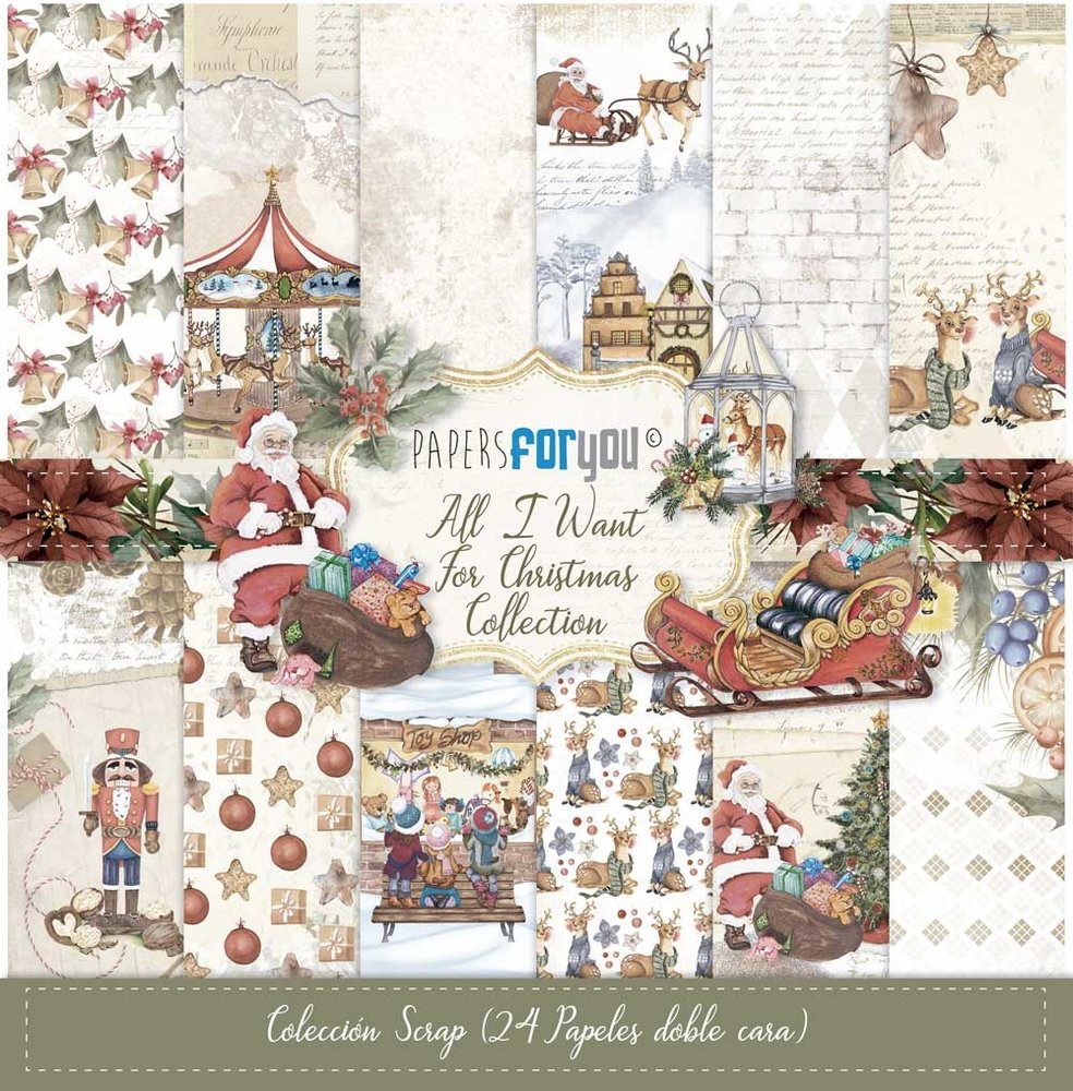 papers-for-you-all-i-want-for-christmas-mini-scrap
