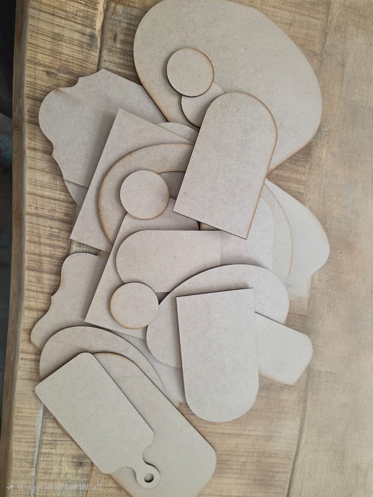 MDF - Überraschungskiste - diverse Formen - min. 1,2 kg