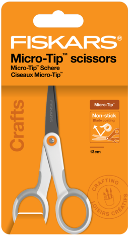 Fiskars - Scissors Crafts Micro-Tip 13cm Non-stick Fiskars - Scissors Crafts Micro-Tip 13cm Non-stick