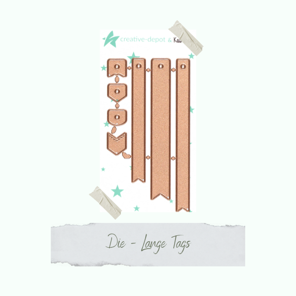 Creative Depot - Die - Lange Tags 