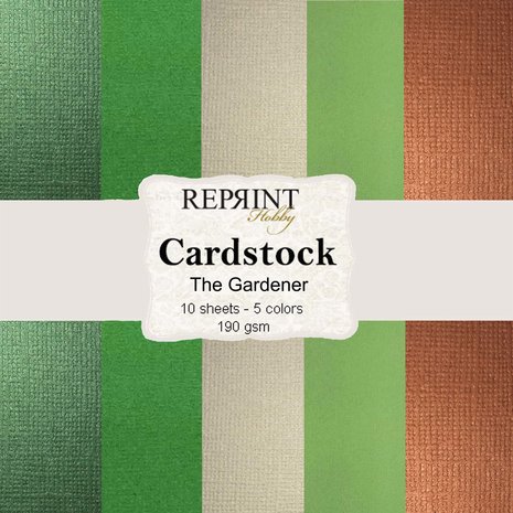 Reprint - The Gardener 12x12 Inch Cardstock