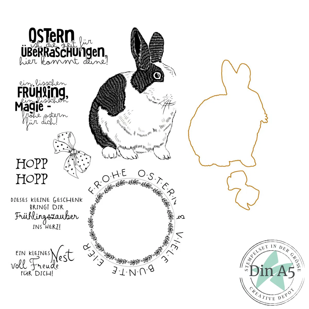 Creative Depot - Bundle - Osterhase Sunny