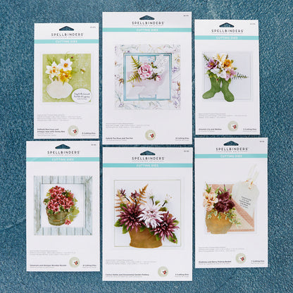 Spellbinders -Garden Club Die Bundle by Susan Tierney-Cockburn  Spellbinders -Garden Club Die Bundle by Susan Tierney-Cockburn