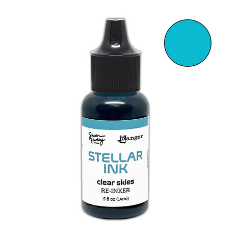 Ranger - Simon Hurley create. Stellar Clear Skies Re-Inker 0.5 fl oz
