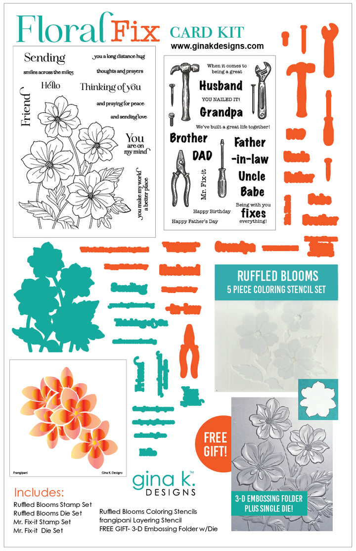 Gina K Designs - KIT- Floral Fix 