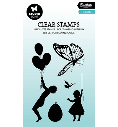 Studio Light - Clear Stamp - Let's fly Essentials nr. 917