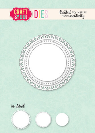 Craft & You Design - Mini Doily Set Dies Craft & You Design - Mini Doily Set Dies