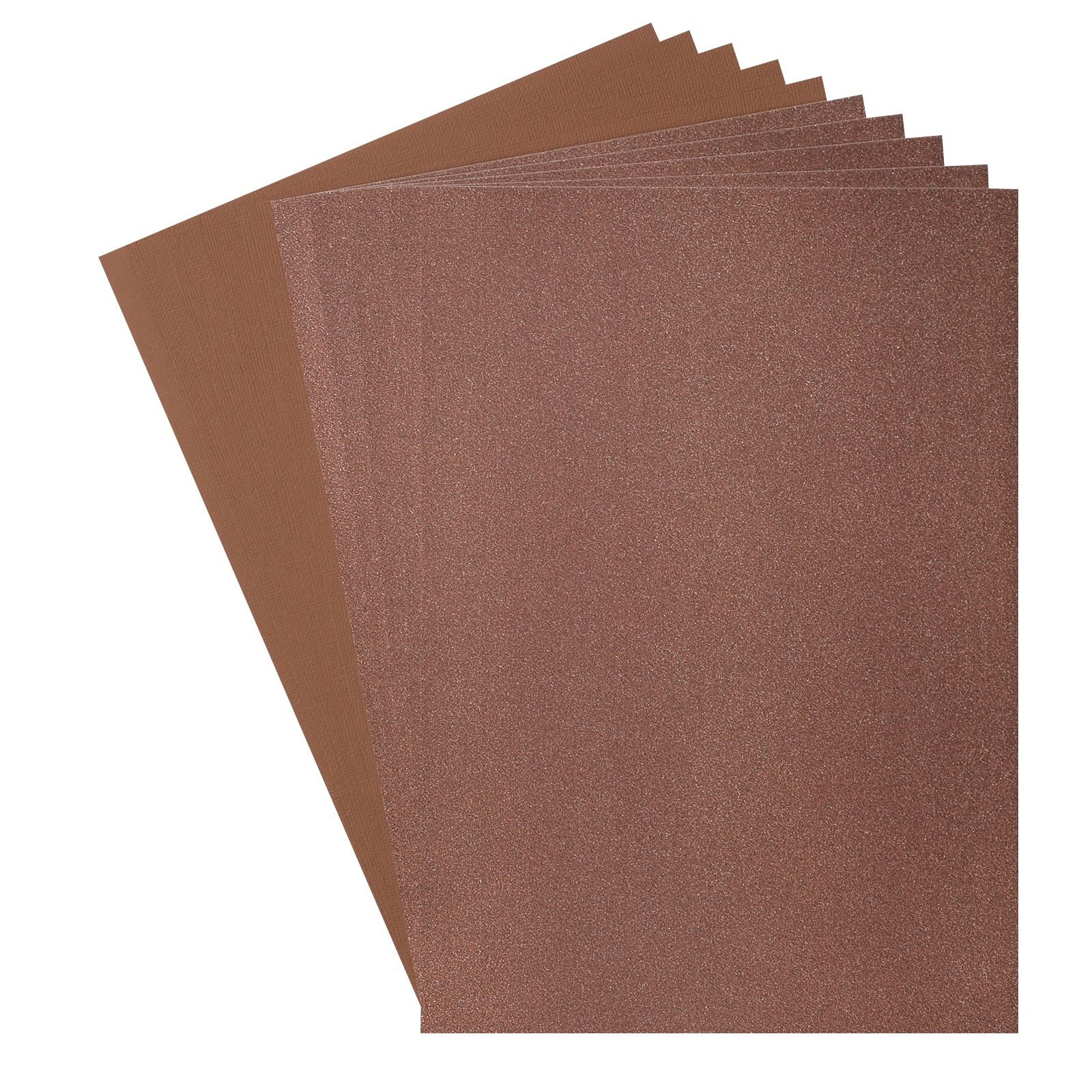 Florence • Glitzerpapier und Tonkarton Set A4 Brown/Hazelnut 10