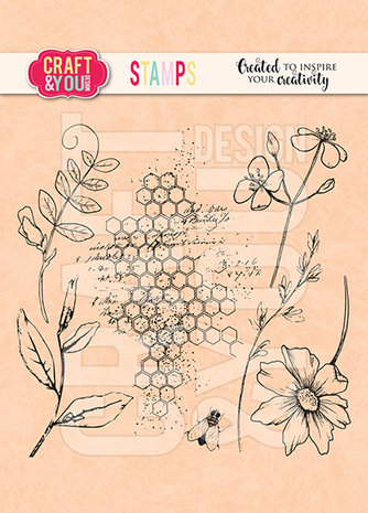  Craft & You Design - Blossom Meadow Set Stamps