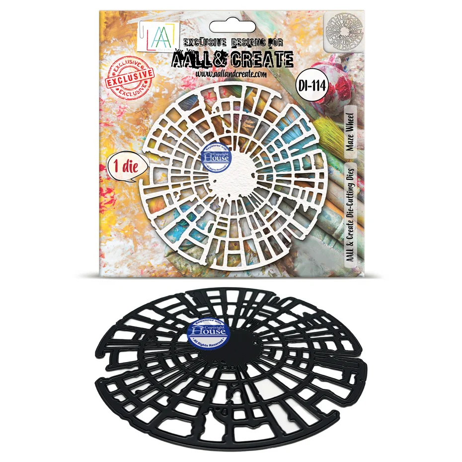 AALL & Create - Cog Wheel Die-Cutting Die Set Maze Wheel by Autour De Mwa & Co