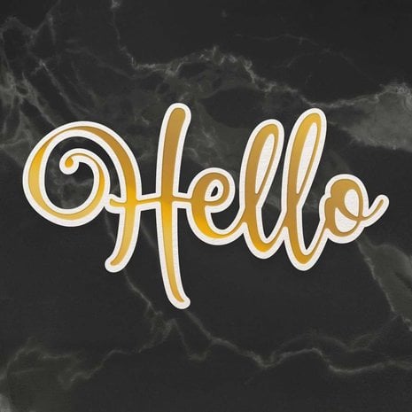 Couture Creations - Hello Cut, Foil and Emboss Die
