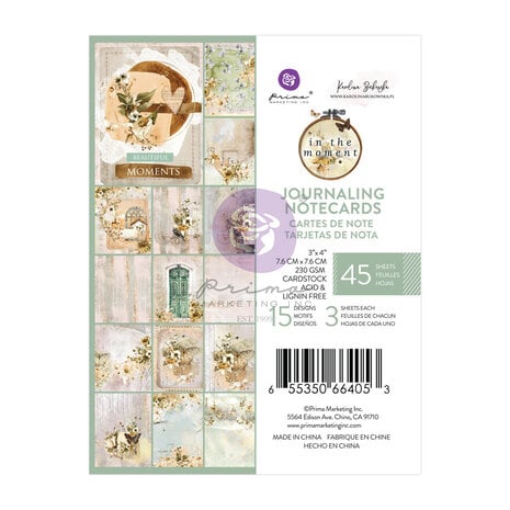 Prima Marketing - In The Moment 3x4 Inch Journaling Cards