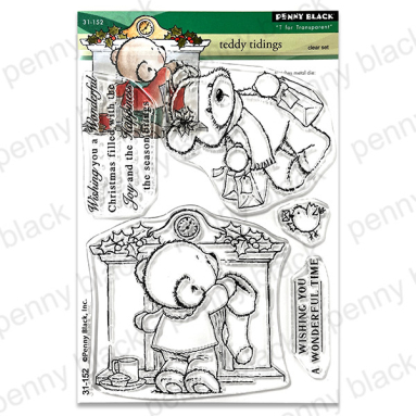 Penny Black - Teddy Tidings (clear stamps)