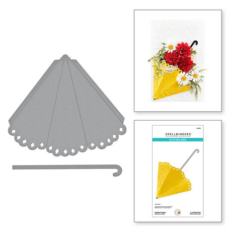 Spellbinders - Garden Parasol Etched Dies