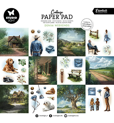 Studio Light - Collage Denim Weekends Essentials nr. 408 Studio Light - Collage Denim Weekends Essentials nr. 408