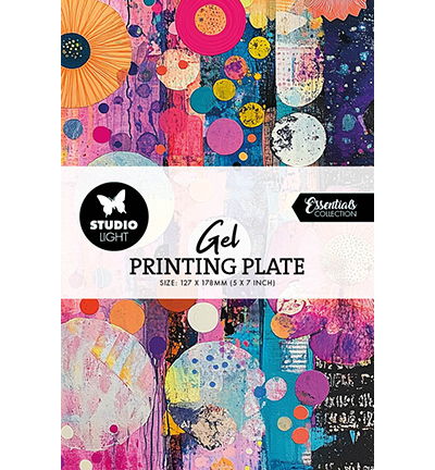 Studio Light - Gel printing plate Tools nr. 01