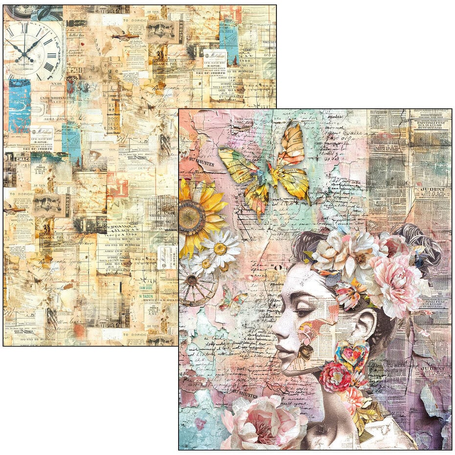 Ciao Bella - The Sound of Spring A4 Maxi Mixed Media Book