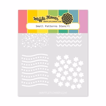 Waffle Flower - Small Patterns Stencil
