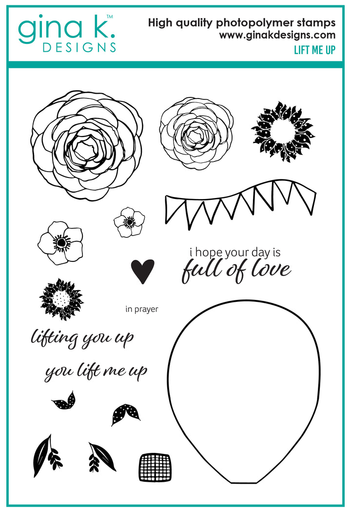 Gina K Designs - STAMPS- Lift Me Up