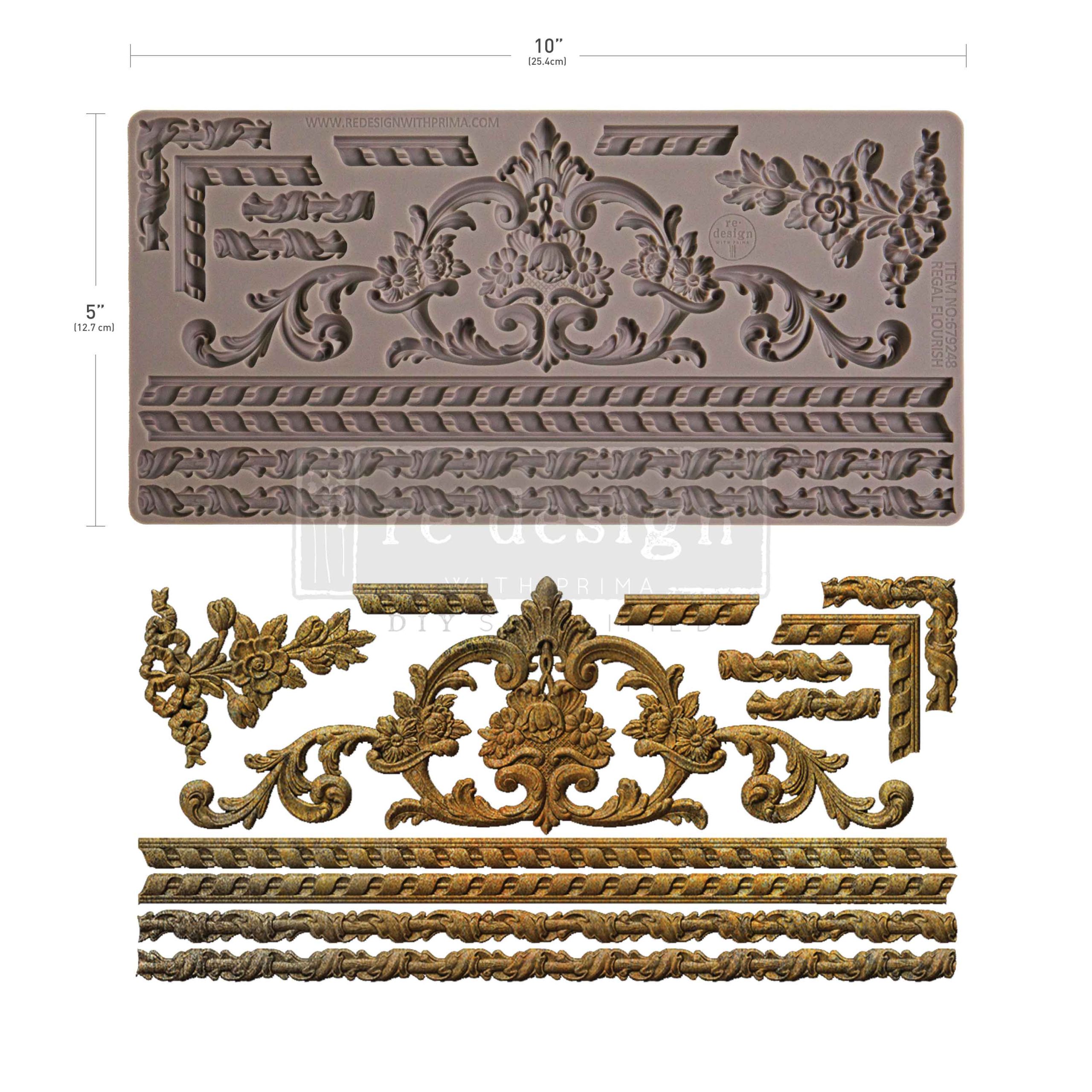 Re design - Decor Moulds - Regal Flourish