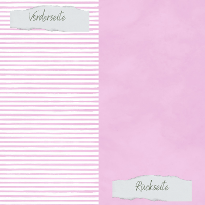 Creative Depot - Designpapier - Basic - Hortensienliebe - Streifen + Uni - Doppelseitig bedruckt  Creative Depot - Designpapier - Basic - Hortensienliebe - Streifen + Uni - Doppelseitig bedruckt