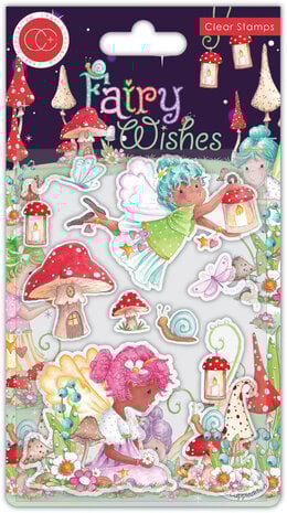 Craft Consortium - Fairy Wishes Clear Stamps Friends