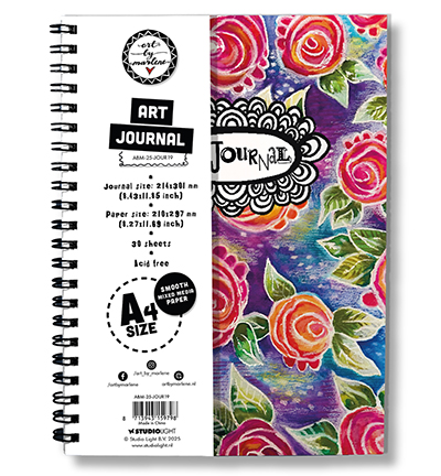 Art Journal A4 size Art by Marlene nr.19