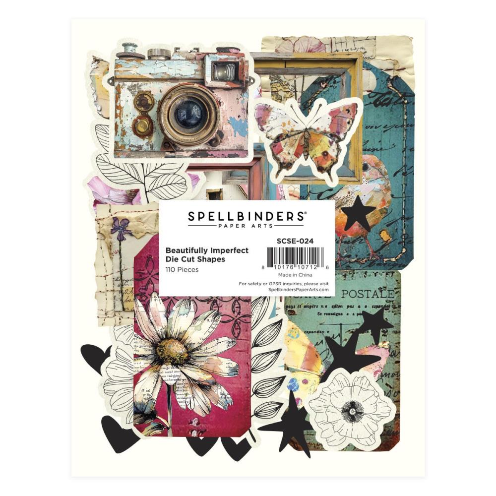 Spellbinders - Die Cut Shapes - Beautifully Imperfect 