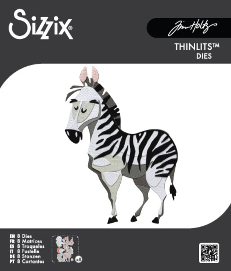 Sizzix Thinlits Die Set - Winifred, Colorize