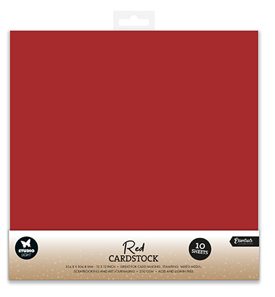 Studio Light - Paper set Christmas Red Consumable nr. 60