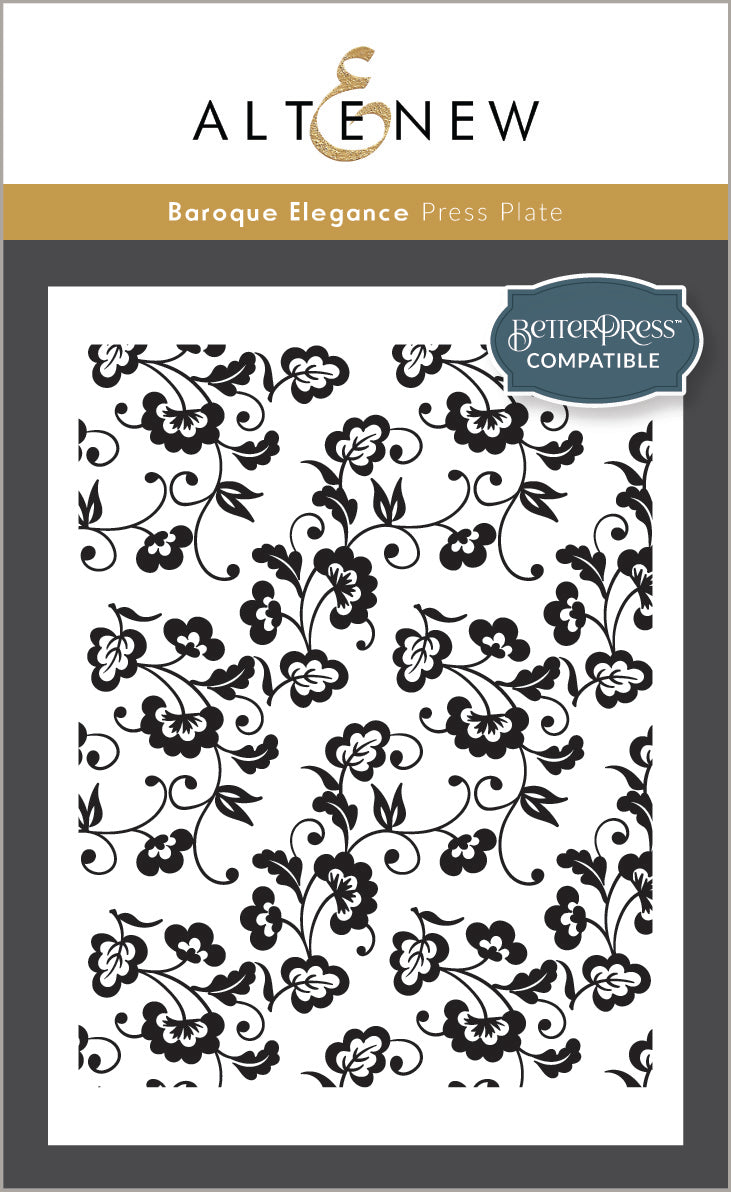 Altenew - Baroque Elegance Press Plate Altenew - Baroque Elegance Press Plate