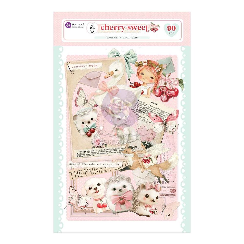 Prima Marketing - Cherry Sweet Ephemera Daydreams (90pcs)