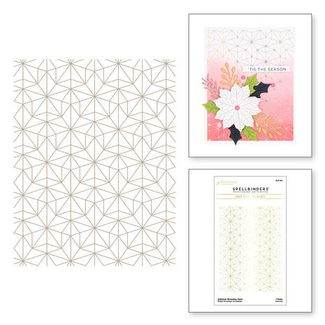 Spellbinders - Glimmer Monoline Stars Hot Foil Plate
