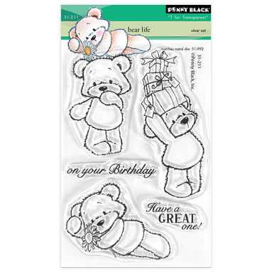 Penny Black - BEAR LIFE (CLEAR STAMPS)