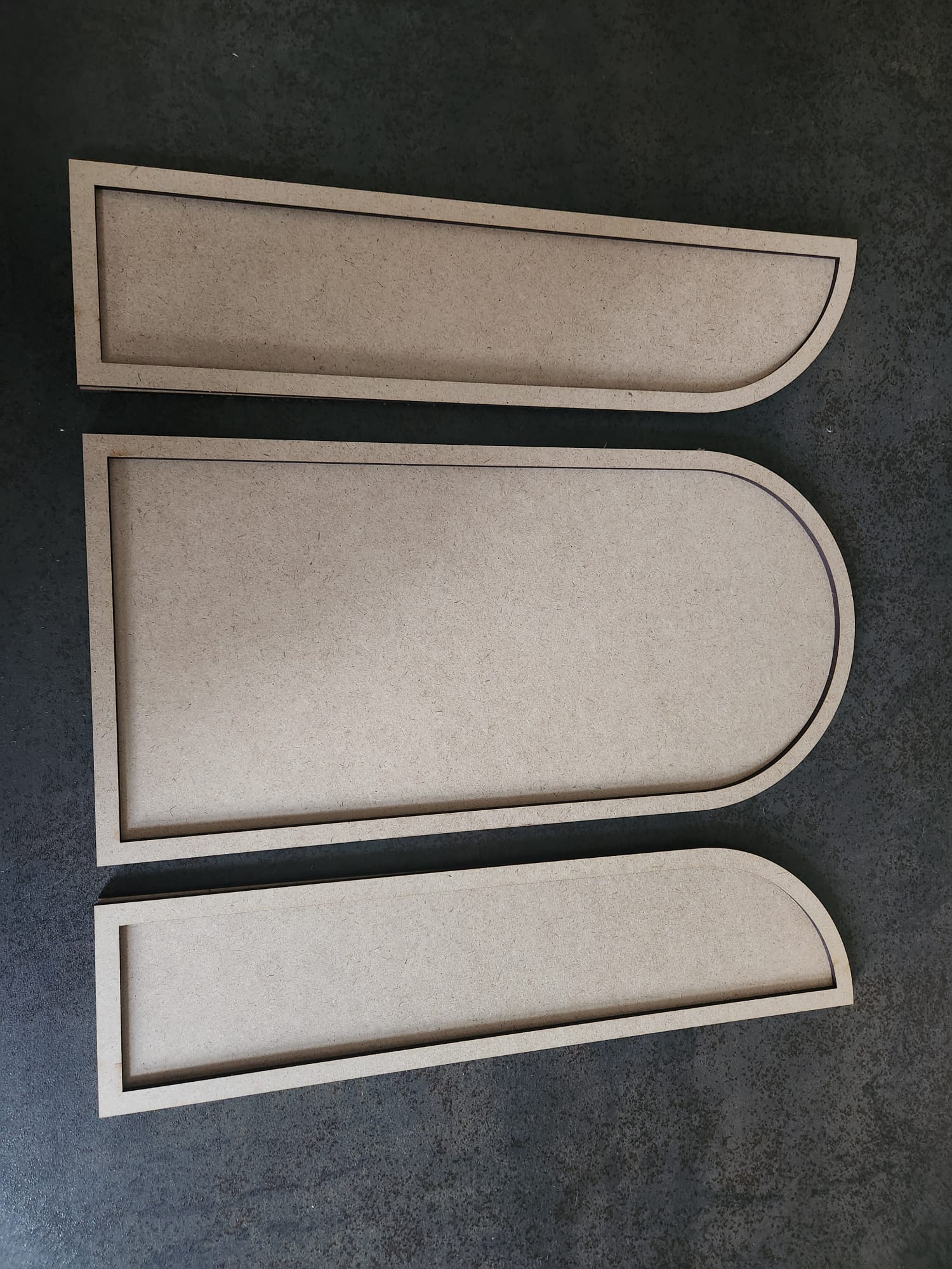 MDF - Triptychon 2  - 6tlg 
