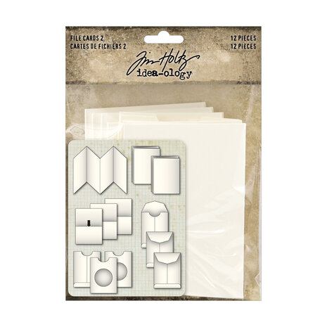 Idea-ology Tim Holtz File Cards 2  Idea-ology Tim Holtz File Cards 2