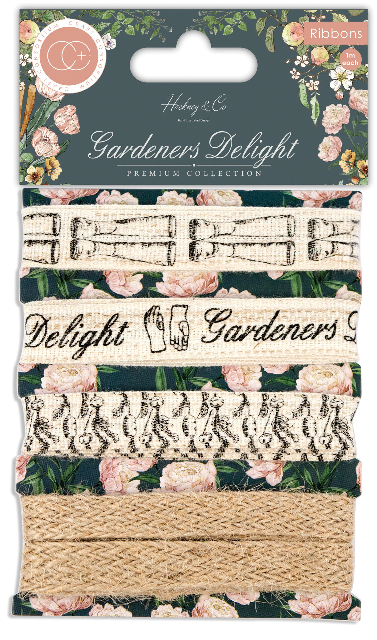 craft-consortium-gardeners-delight-lace-ribbons-cc craft-consortium-gardeners-delight-lace-ribbons-cc