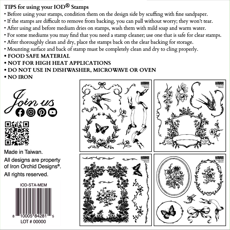 IOD - Countryside Memoires (4 sheets) IOD - Countryside Memoires (4 sheets)