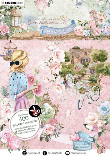 Studio Light Die Cut Block Romantic Moments nr.52
