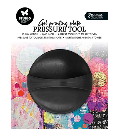 Studio Light - Gel printing plate pressure tool 10 cm diameter Tools nr. 01