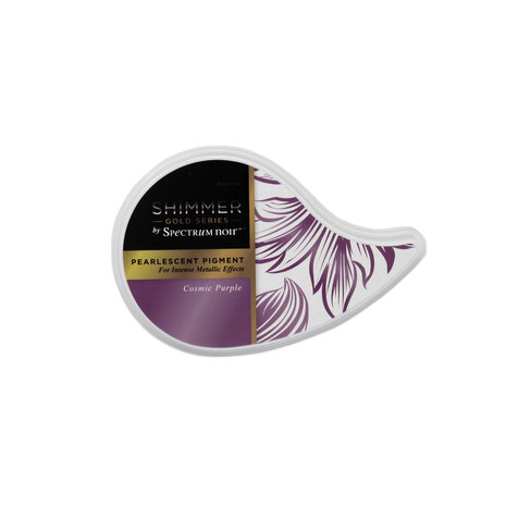 Crafter's Companion - Gold Shimmer Inkpad Cosmic Purple