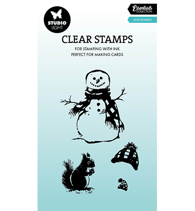 Studio Light Stamp - Weihnachten, winter - Snowman Essentials nr. 903