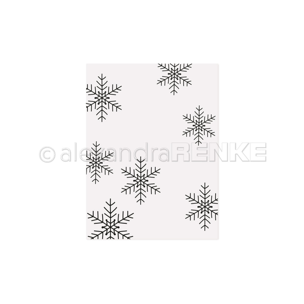 Alexandra Renke - Embossing Folder 'Große Schneeflocken'