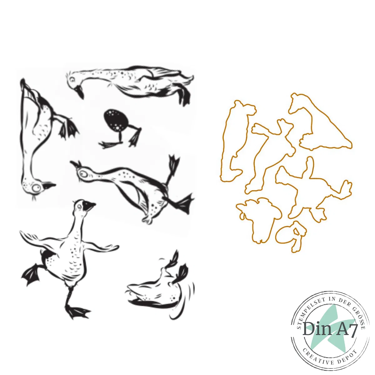 Creative Depot - Bundle - Heikes Welt - Geflügel und Co